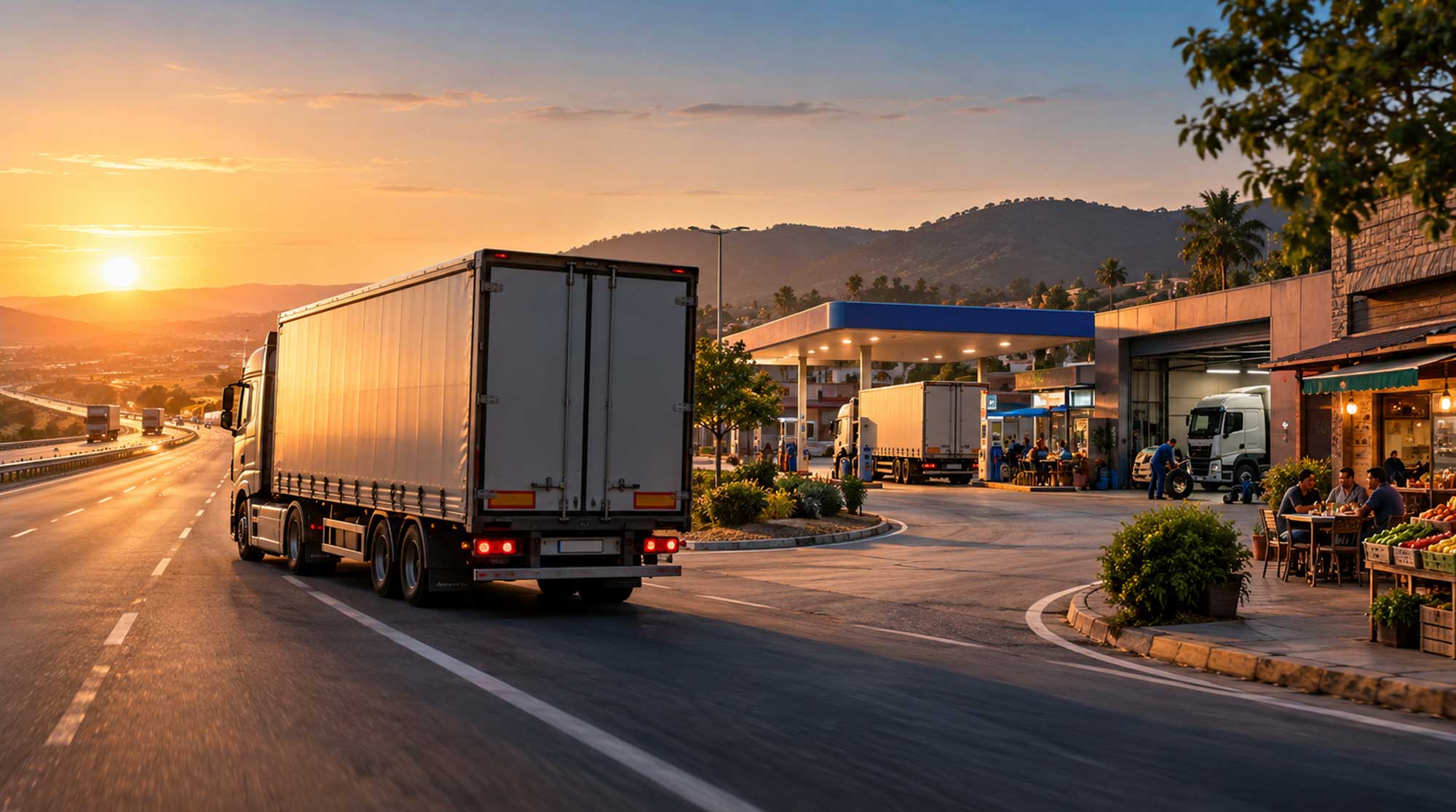 WHERE THE TRUCK STOPS
