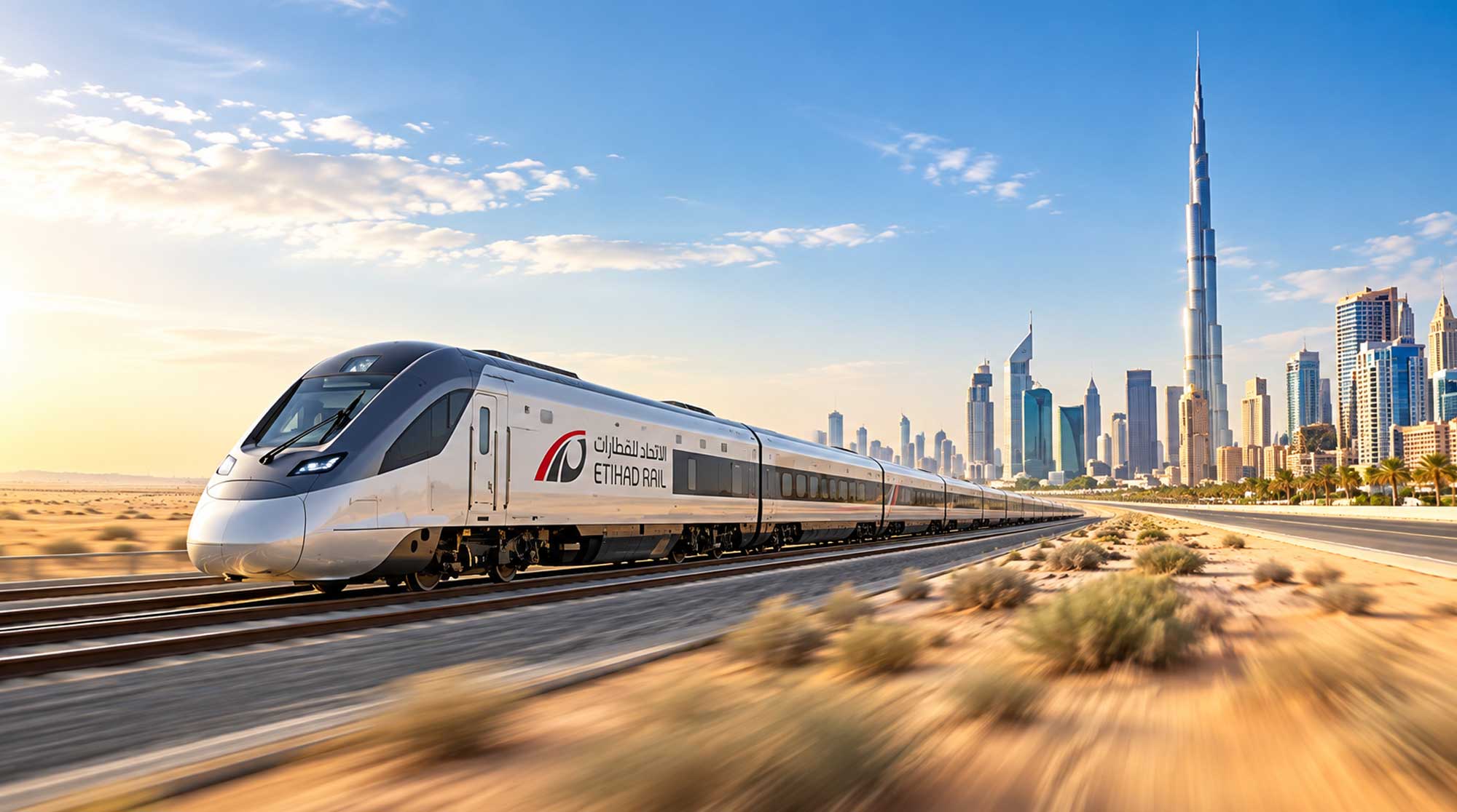 Dubai Becomes Etihad Rail Gateway