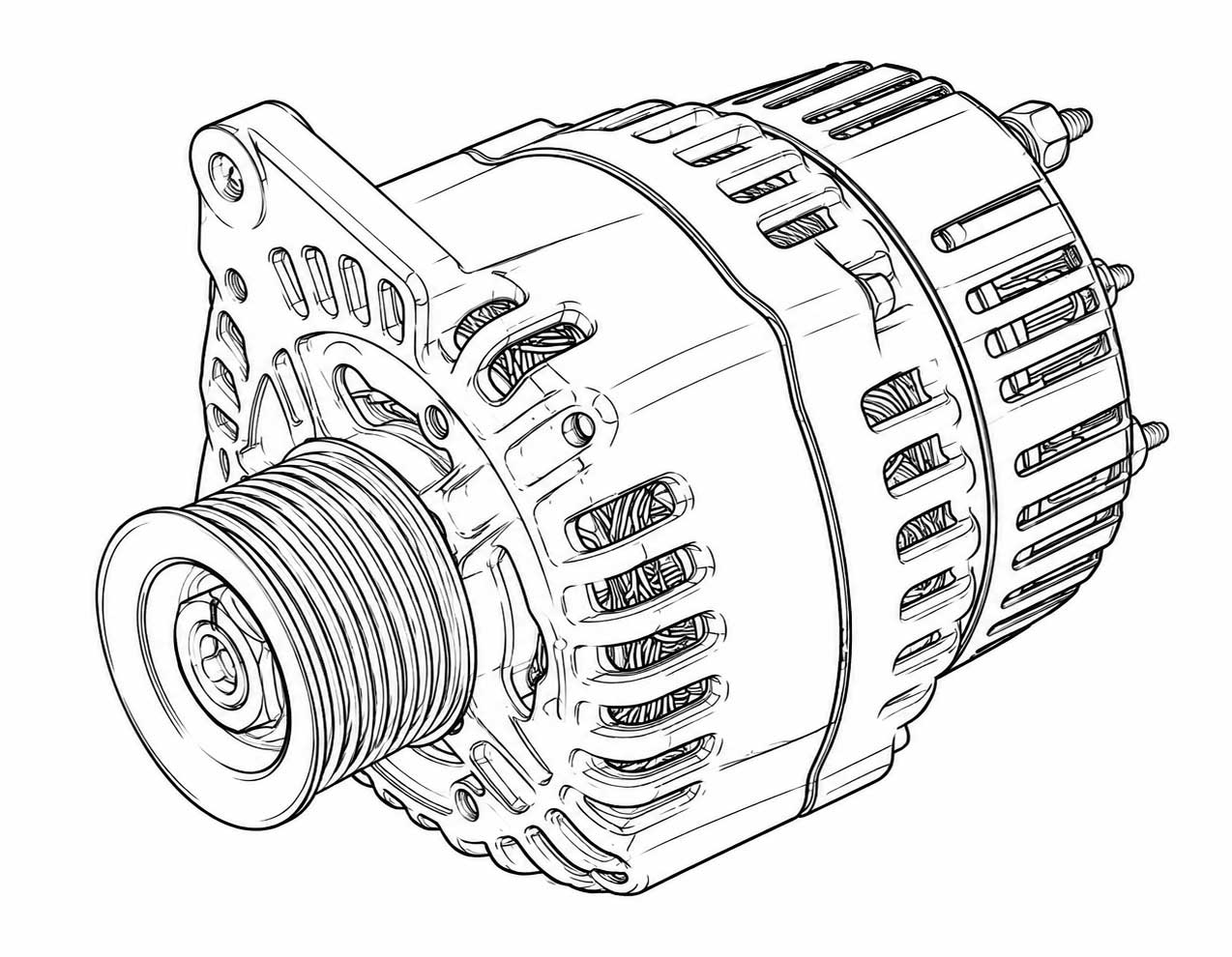 JCB ALTERNATOR
