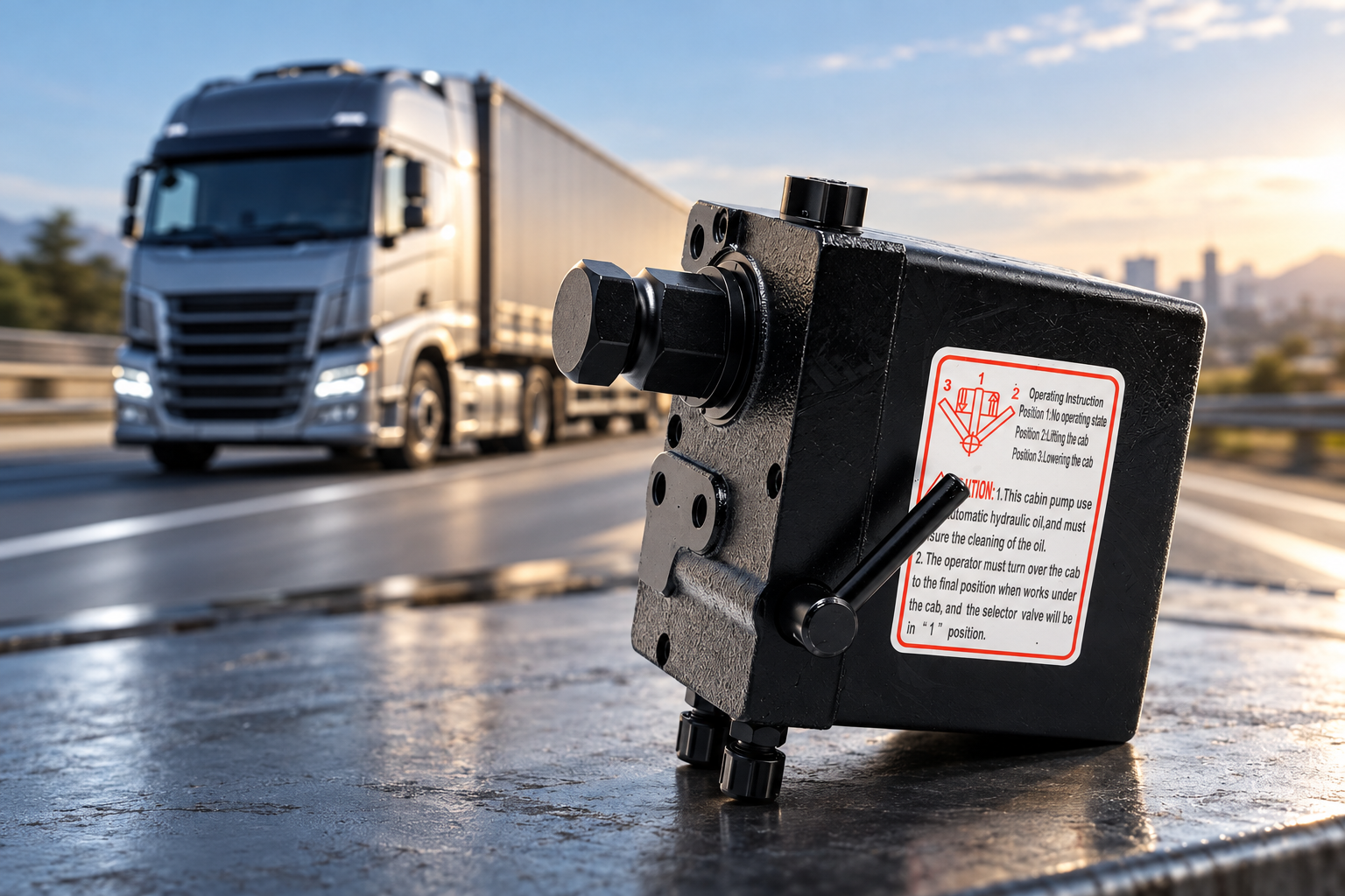 The Hydraulic Muscle That Opens Up the Truck